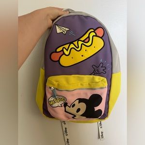 Disney Mickey Mouse Hot Dog backpack